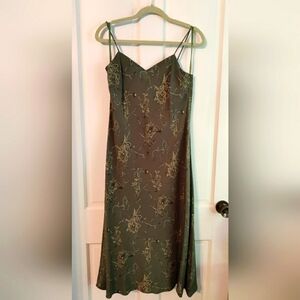 100% silk slip dress